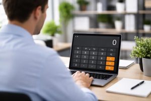 personne-dos-ordinateur-bureau-lumineux