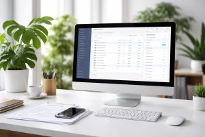 bureau-moderne-ordinateur-plantes-vertes