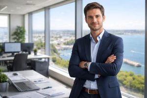 professionnel-confiant-fenetre-vue-littoral