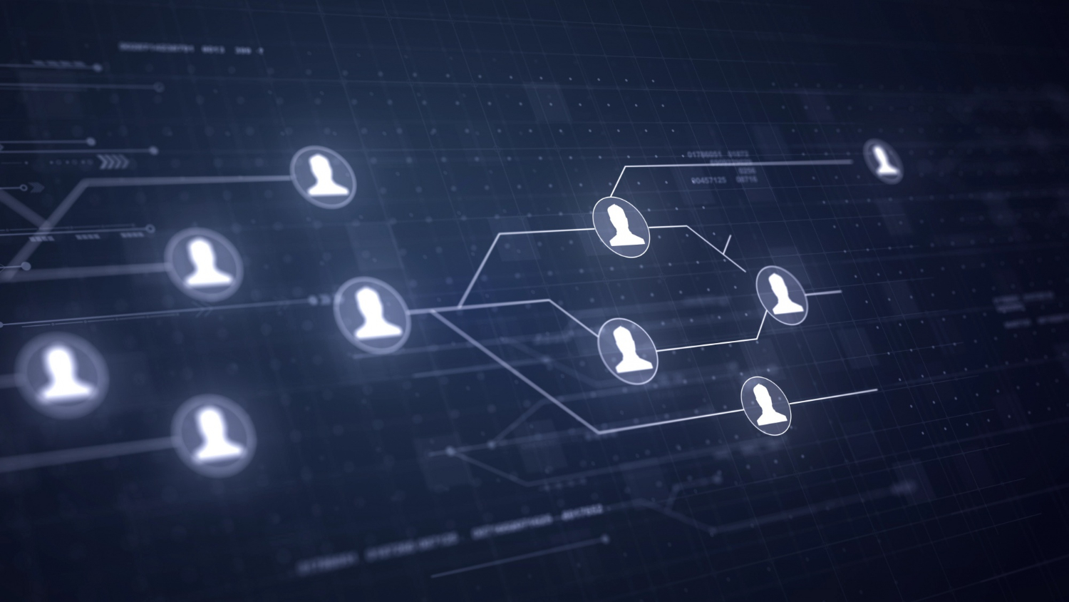 Image représentant une base de données de contact en ligne.